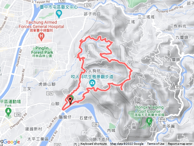 太平三汀山20221205