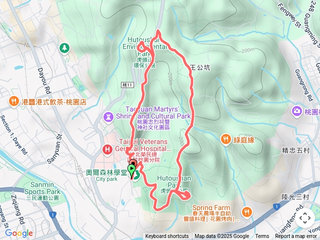 2025-06-21虎頭山晨間健行