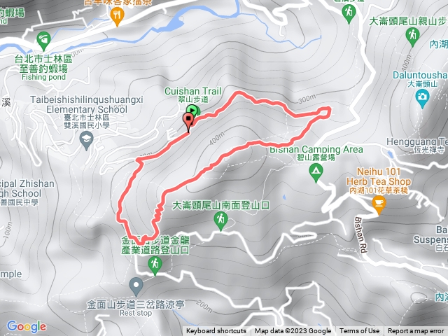 翠山大崙尾步道