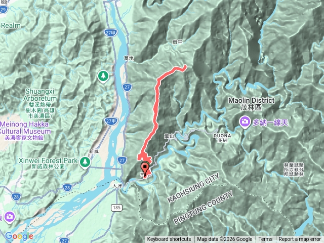 鳴海三山（茂林生態公園起登）預覽圖
