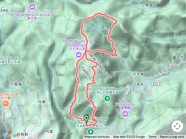 2021-10-03 全成土雞城福德廟~頂山南峰~頂山西南峰~頂山~磺嘴山登山口~林市古道~杏林山~荷蘭古道