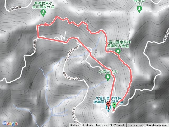 大雪山_木馬古道