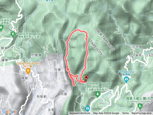 20240720荷蘭古道上-北五指山-內雙溪古道-坪頂三圳