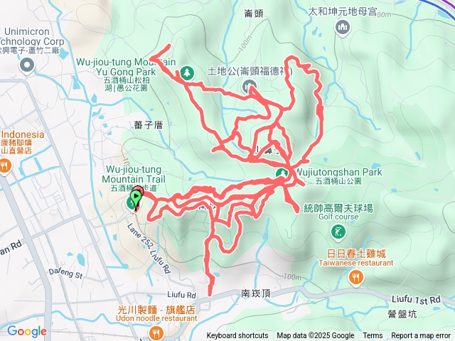五酒桶山逆走各入口探勘