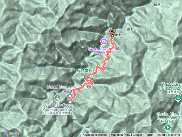 霞客羅步道（養老登山口）預覽圖