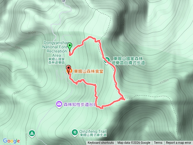 東眼山自導式步道預覽圖