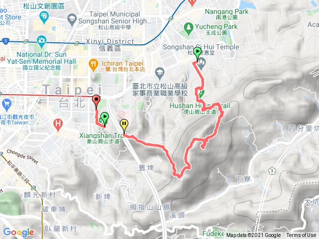 虎山.姆指山.象山