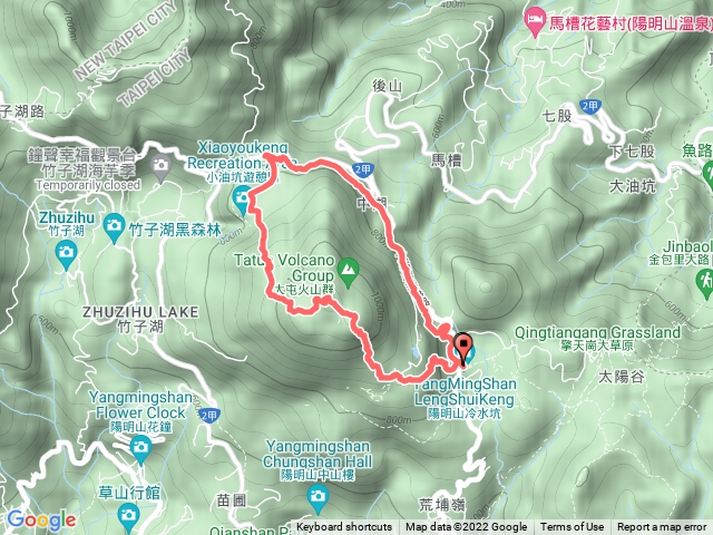 20220306冷水坑-小油坑O型路線