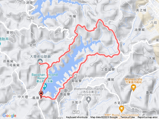 寶二水庫環湖步道（+面桶寮山）-2023/06/18