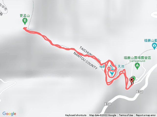 更猛山+福壽山天池
