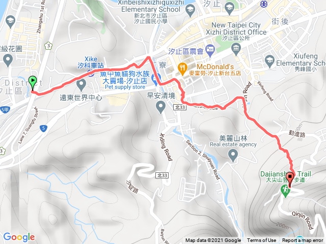 步行到大尖山-五谷金聖殿