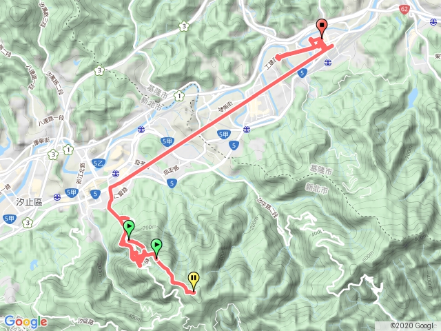 大尖山步道到四分山