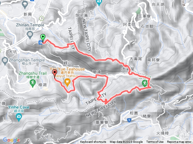 小百岳二格山登山步道20230731