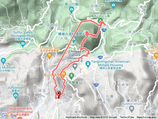 天母古道、紗帽山、橫嶺古道、半嶺古道