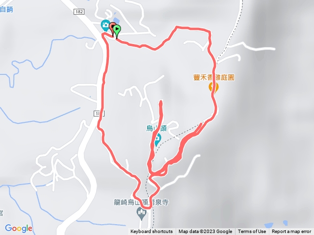 龍崎五間登山步道