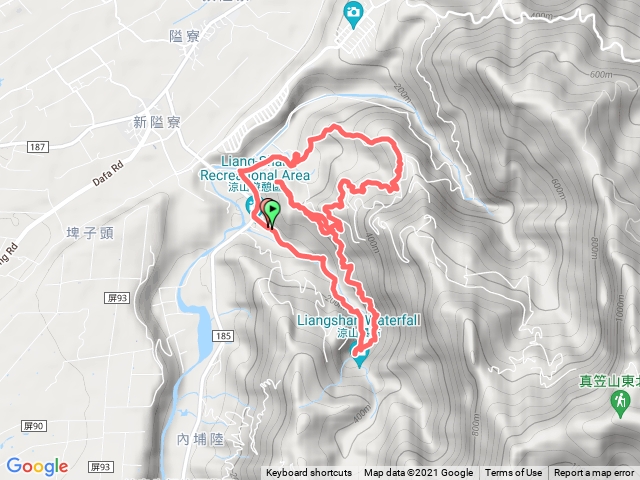 2021/12/04涼山瀑布、勞吾勞吾產步道、涼山古道O環
