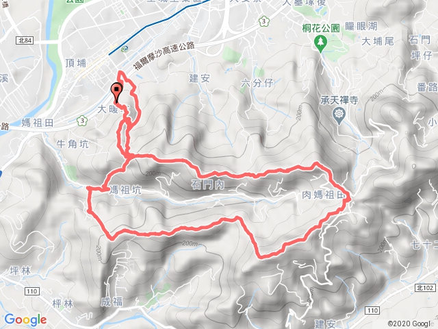 20190407_妙覺禪寺-石門內尖山-十八羅漢岩O型