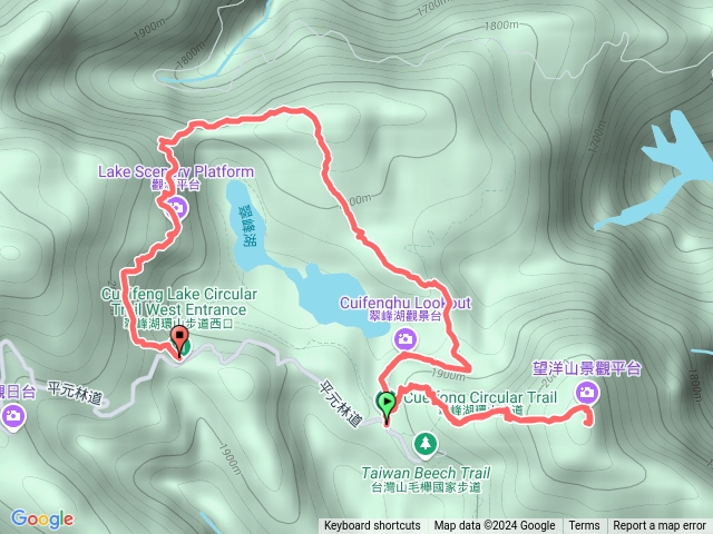 翠峰湖環山步道/望洋山（東口進.西口出）