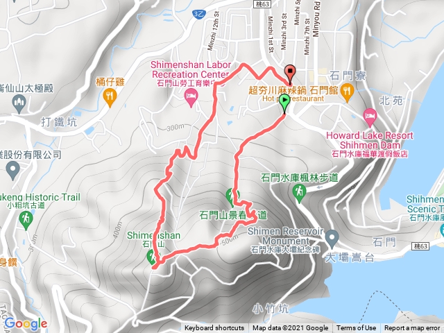 石門山登山步道