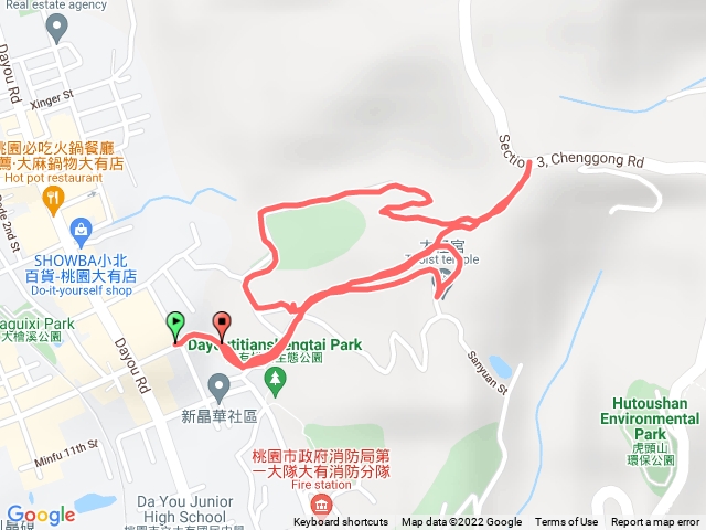 虎頭山太級宮步道