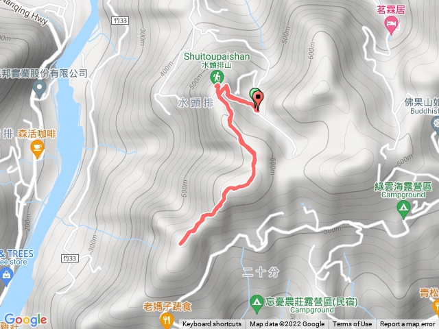 水頭排山連走薯園山