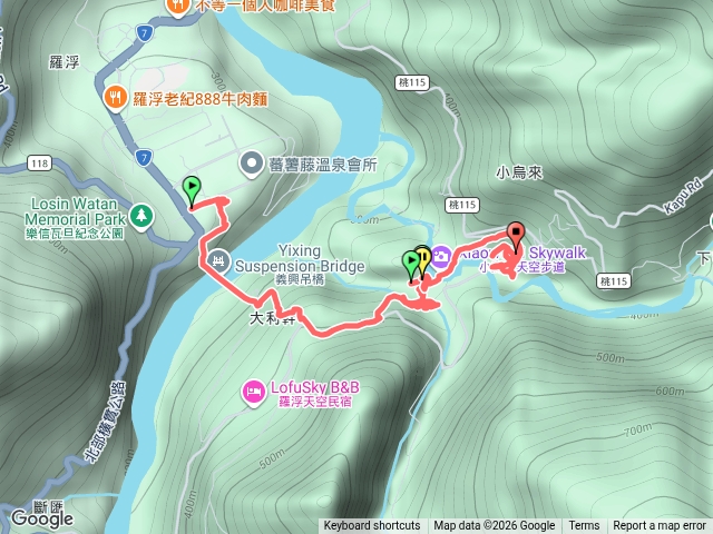 羅浮·義興吊橋_小烏來龍鳳瀑布預覽圖