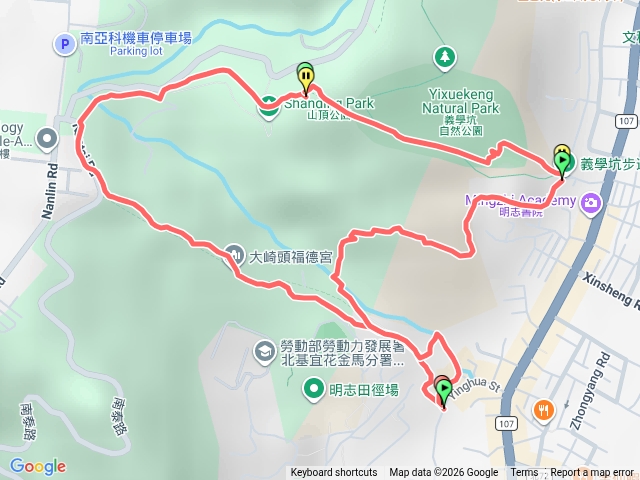 崎頭、義學坑、蝴蝶步道預覽圖