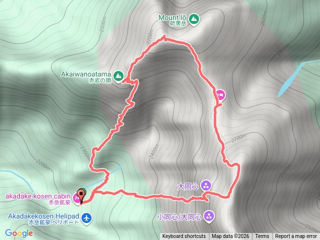 日本技術攀登路線-八岳的大同心南稜直上大同心的頭接硫黃岳O繞(2級上，核心段IV，體感V，5.10a)