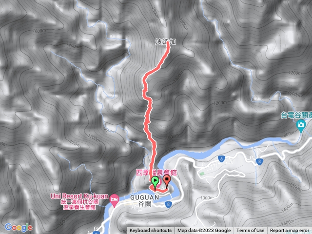 2021谷關七熊波津加山步道202303111803