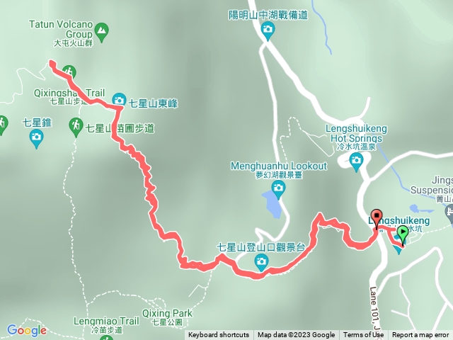 冷水坑-七星山