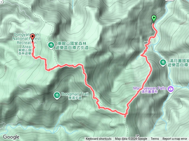 1151010-滿月圓-拉卡山-1200高地-東眼山三角點預覽圖