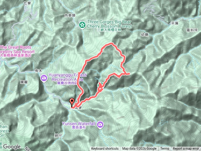 熊空山加九嶺山O繞預覽圖