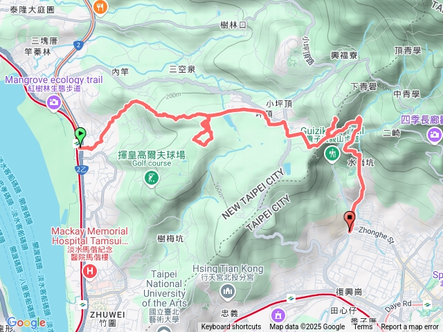 八勢古道-東小坪頂山-小坪頂山-貴子坑山東峰連走