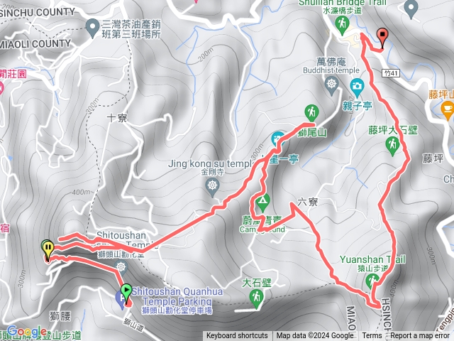 2024-07-08-【苗栗~新竹】獅頭山→獅尾山→六寮山→猿山→水濂洞