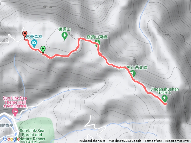 小百岳集起來-金柑樹山