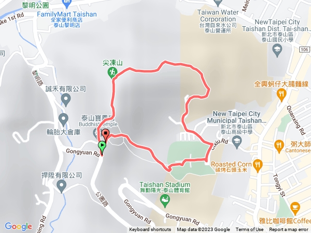 尖凍山辭修公園O形