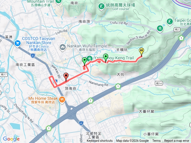 羊綢山步道