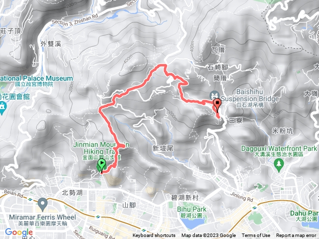 剪刀石～碧山露營場～白石湖吊橋