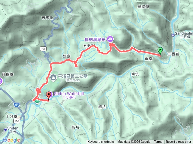 三貂嶺步道預覽圖