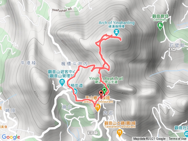 硬漢嶺、風櫃斗、林梢