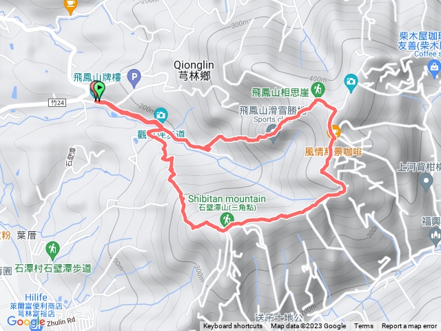 飛鳳山中上右下