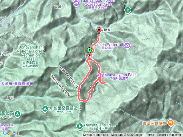 拉卡山走滿月圓山