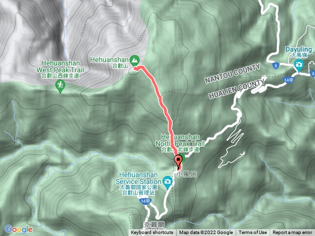 20221030合歡北峰