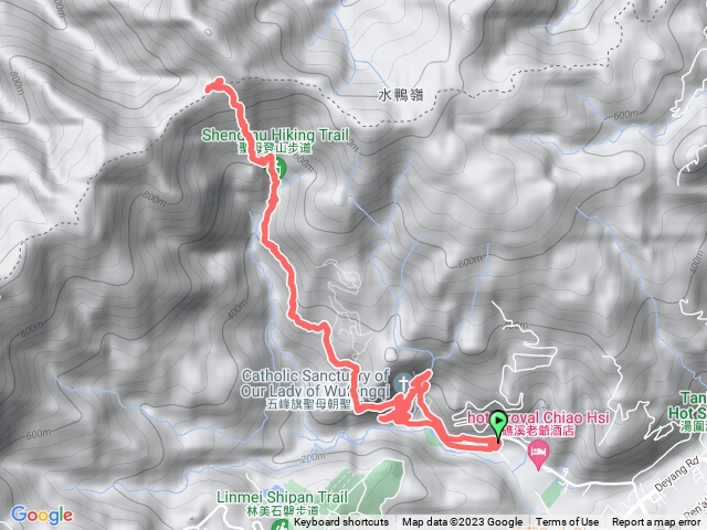 抹茶山 五峰旗瀑布