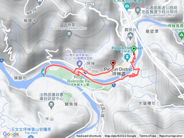 坪林北勢溪生態走讀