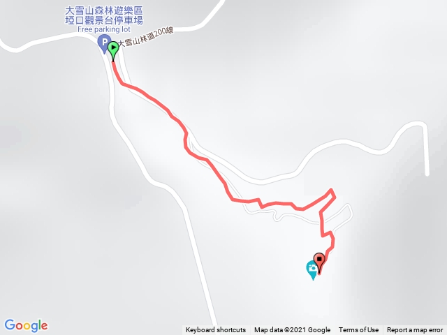 大雪山啞口觀景日出
