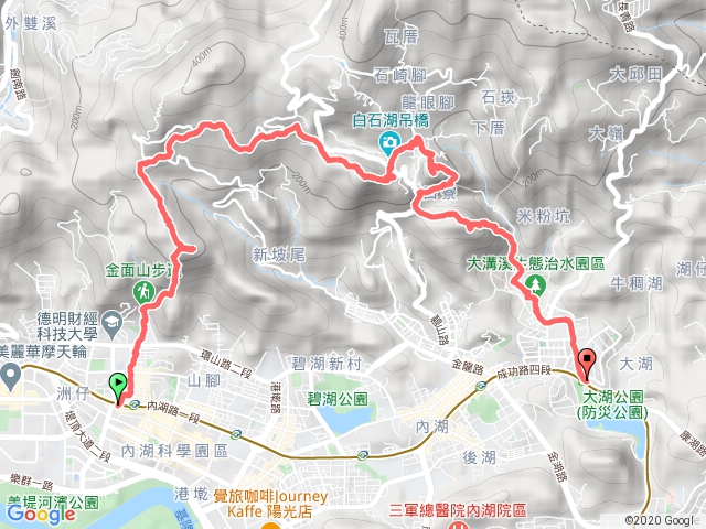 內湖剪刀石串行三尖山