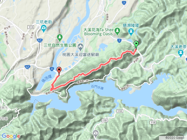 頭寮山連走溪洲山、新溪洲山