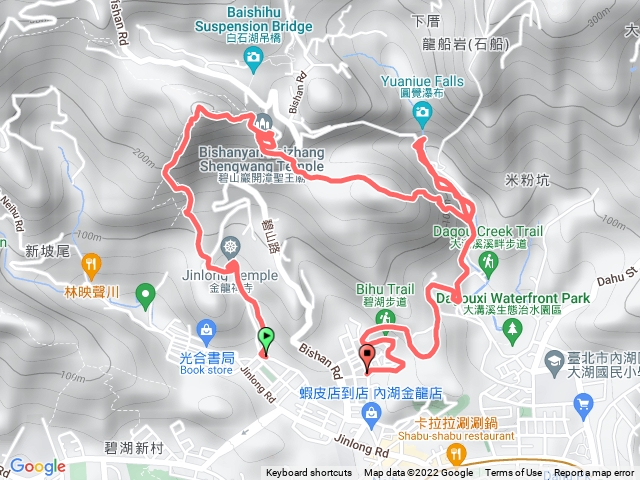 忠勇山_碧山巖/鯉魚山/圓覺瀑布/碧湖步道