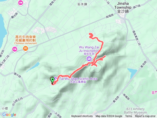 太武山（忠烈祠至蔡厝古道口）
